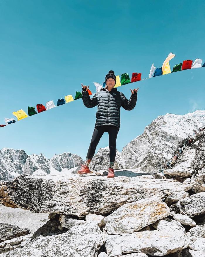 Lucy Westlake At Everest Base Camp
