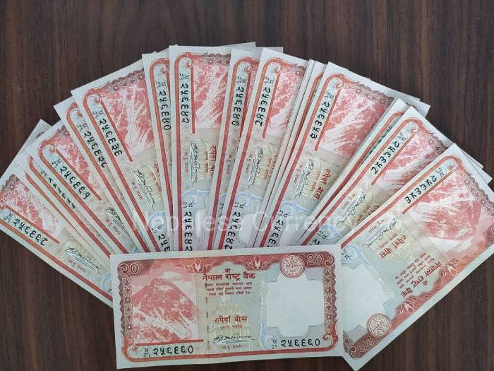 20 Rupee Note Heavenhimalaya
