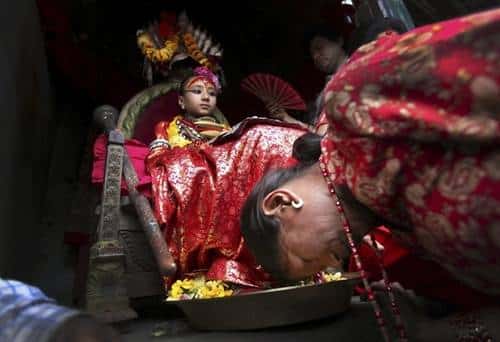 Living Goddess Of Nepal