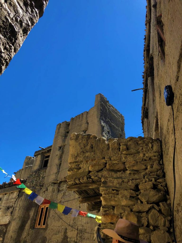 An Ancient Building In Upper Mustang 768x1024