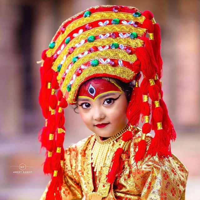 Goddess Kumari Heavenhimalaya 640x640