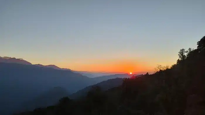 Sunrise In Annapurna Trek