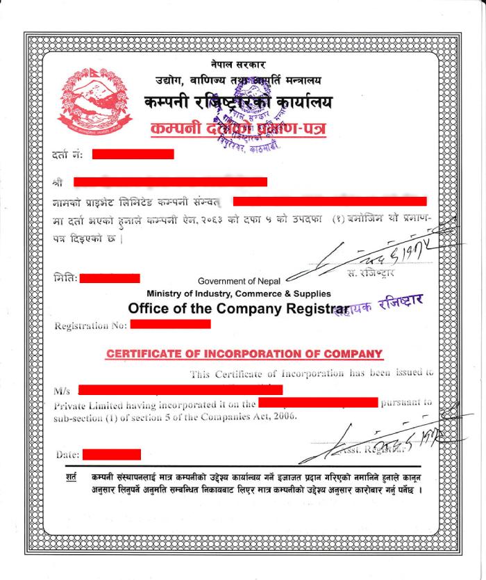 Company Registration