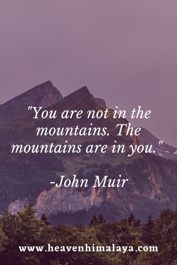 Mountain Quotes