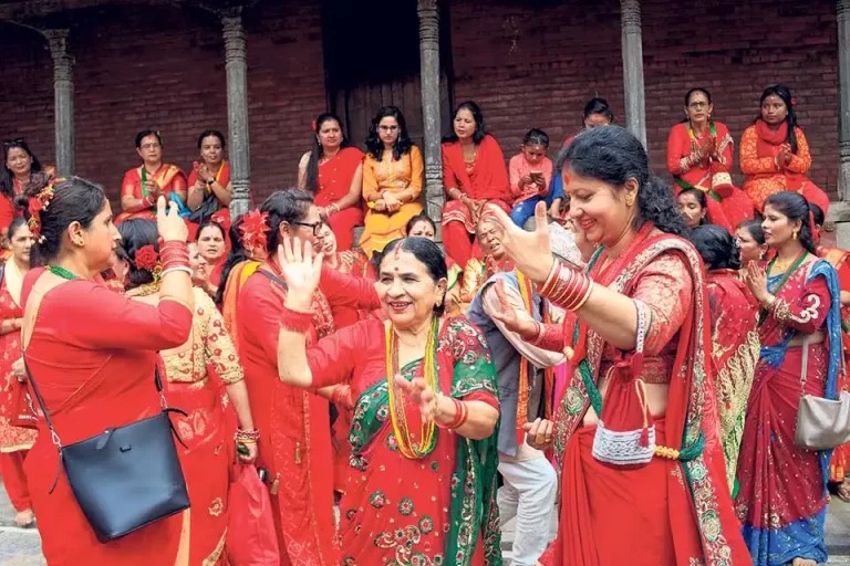 Teej festival nepal