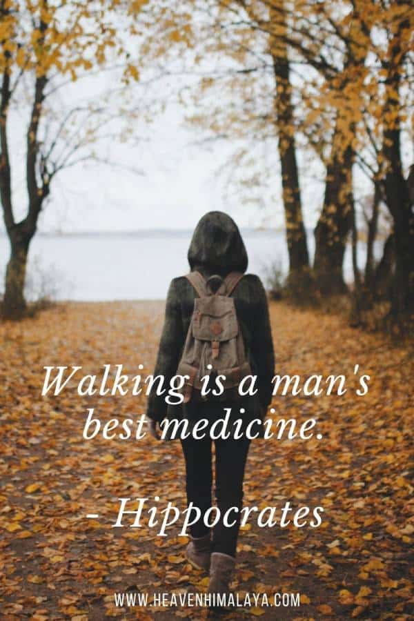 Walking Caption Heavenhimalaya